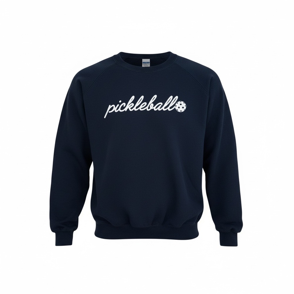 Gilded Intent Navy Pickleball Sweatshirt
